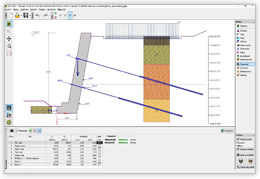 Muro de Gravidade - Introdução de ancoragens